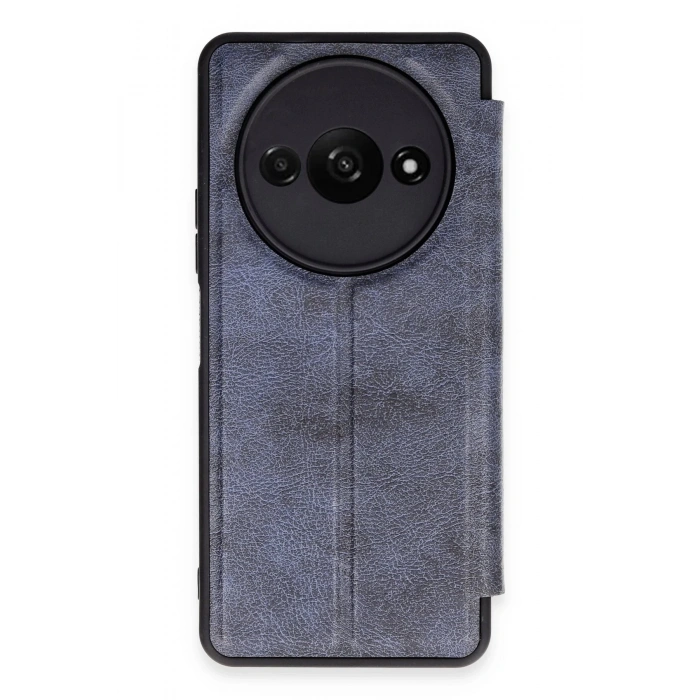 Xiaomi Redmi A3 4G Kılıf Flip Cover - Lacivert