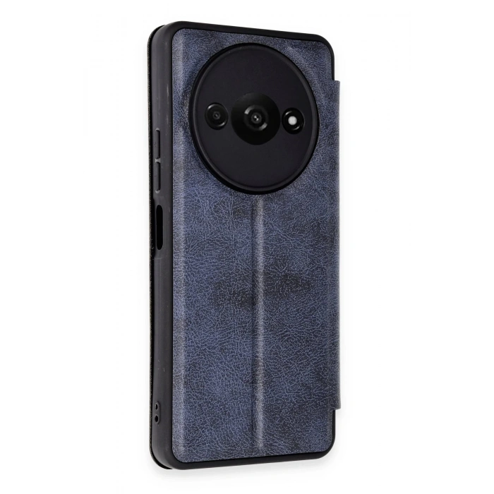 Xiaomi Redmi A3 4G Kılıf Flip Cover - Lacivert
