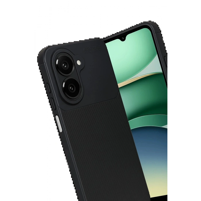 Xiaomi Redmi A5 4G Auto Focus Karbon Kapak - Siyah