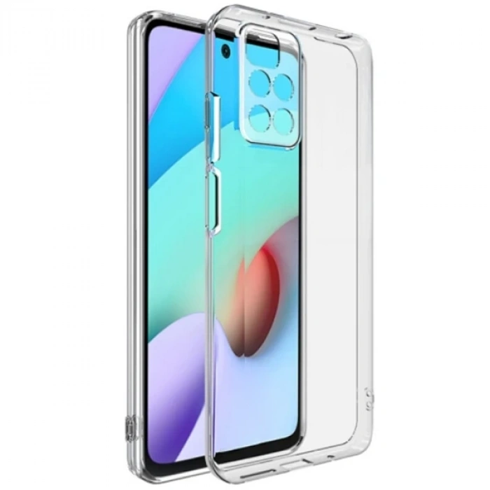 Xiaomi Redmi Note 10 Poco M3 Pro Kamera Korumalı Shockproof Silikon Kılıf-(5775)