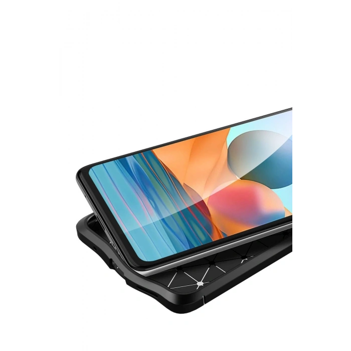 Xiaomi Redmi Note 10 Pro Kılıf Auto Focus Kapak - Kırmızı