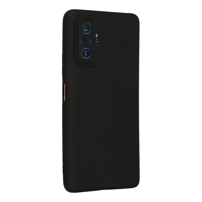 Xiaomi Redmi Note 10 Pro Kılıf First Silikon - Siyah