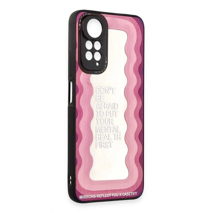 Xiaomi Redmi Note 11 Kılıf Mirror Desenli Kapak - Mirror - 11