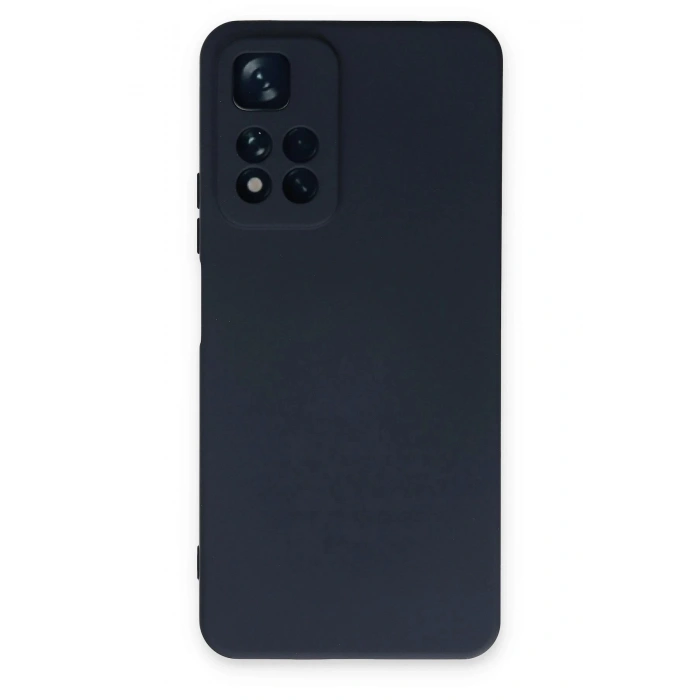 Xiaomi Redmi Note 11 Pro Plus 5G Kılıf Nano içi Kadife Silikon - Lacivert