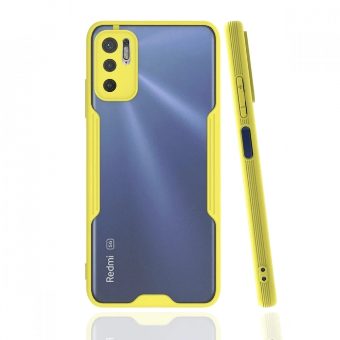 Xiaomi Redmi Note 11 SE Kılıf Platin Silikon - Sarı