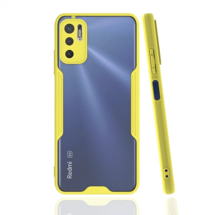 Xiaomi Redmi Note 11 SE Kılıf Platin Silikon - Sarı