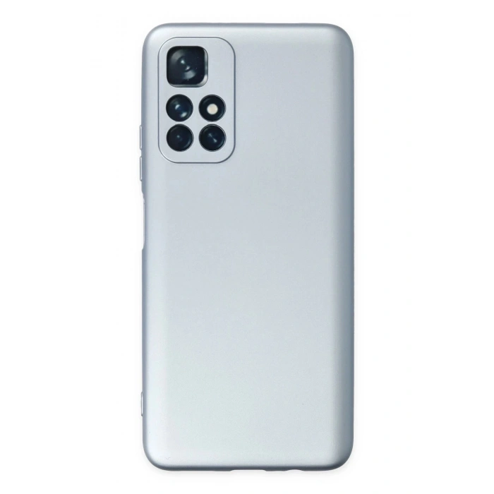 Xiaomi Redmi Note 11T Kılıf Nano içi Kadife Silikon - Sky Blue