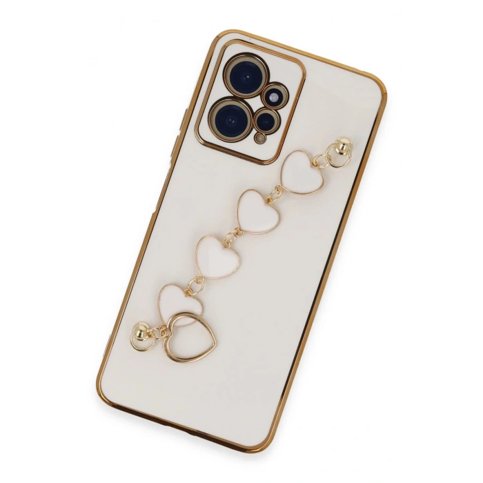 Xiaomi Redmi Note 12 4G Kılıf Esila Silikon - Beyaz