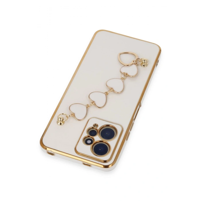 Xiaomi Redmi Note 12 4G Kılıf Esila Silikon - Beyaz