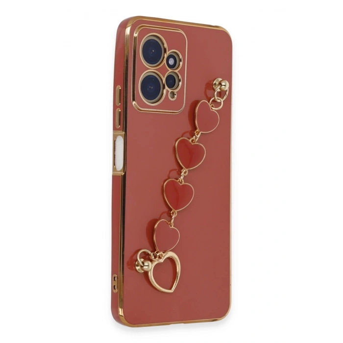 Xiaomi Redmi Note 12 4G Kılıf Esila Silikon - Kırmızı