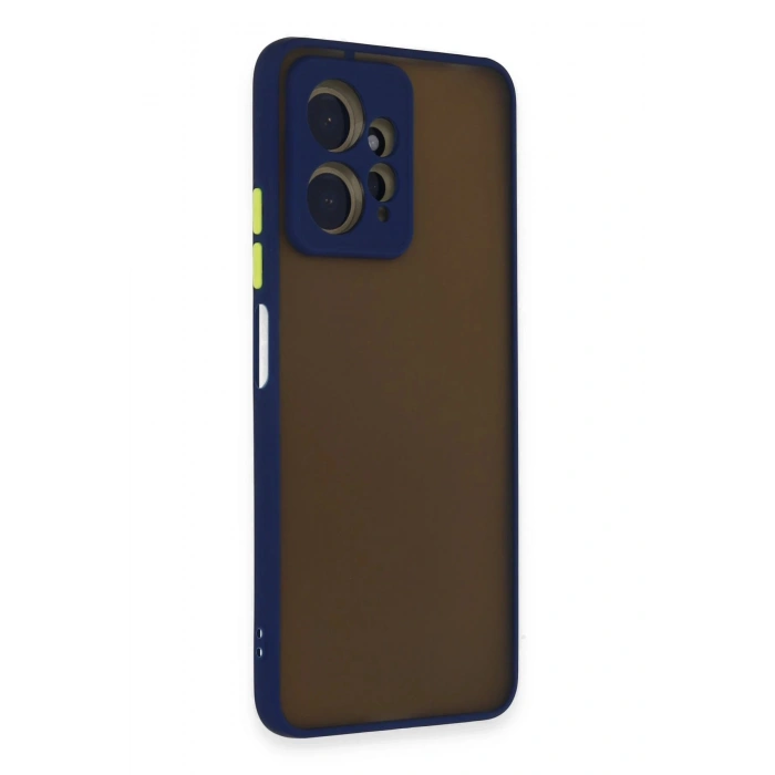 Xiaomi Redmi Note 12 4G Kılıf Montreal Silikon Kapak - Lacivert