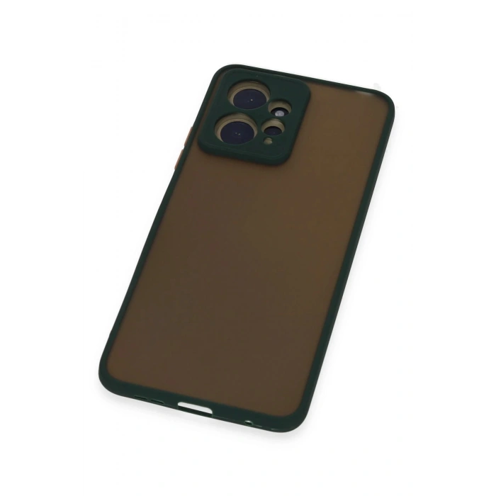 Xiaomi Redmi Note 12 4G Kılıf Montreal Silikon Kapak - Yeşil