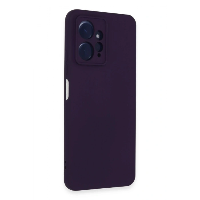 Xiaomi Redmi Note 12 4G Kılıf Nano içi Kadife Silikon - Mor