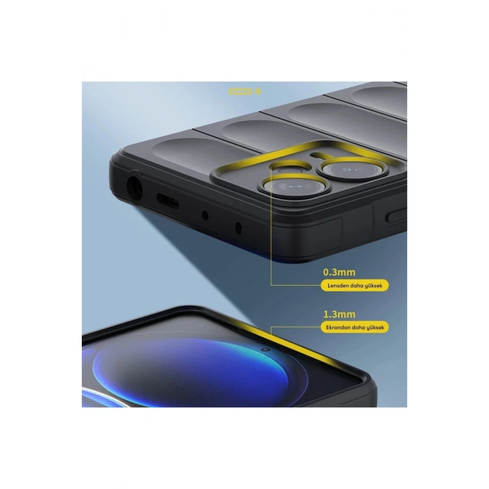 Xiaomi Redmi Note 12 4G Kılıf Optimum Silikon - Kırmızı