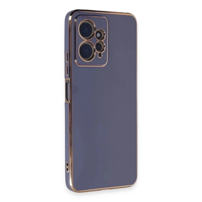 Xiaomi Redmi Note 12 4G Kılıf Volet Silikon - Mavi