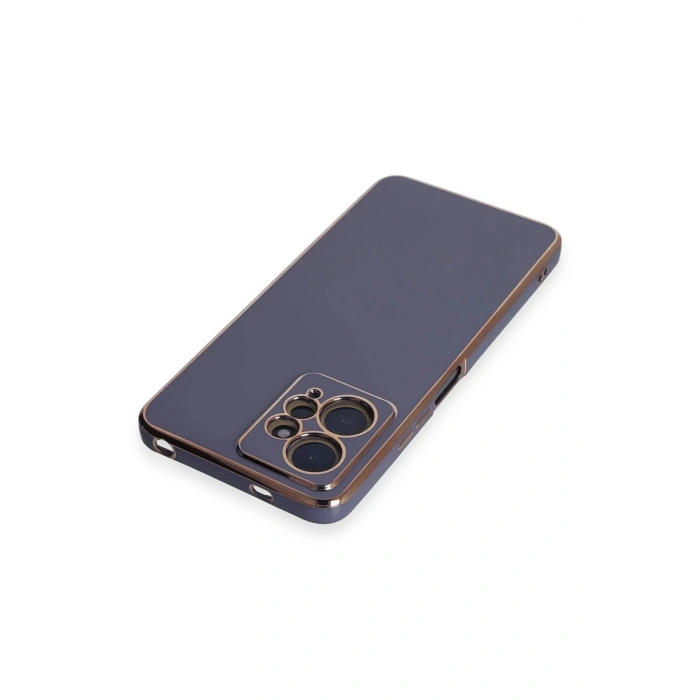 Xiaomi Redmi Note 12 4G Kılıf Volet Silikon - Mavi