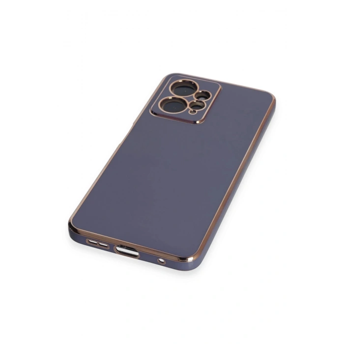 Xiaomi Redmi Note 12 4G Kılıf Volet Silikon - Mavi