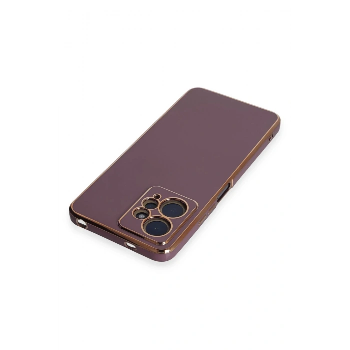 Xiaomi Redmi Note 12 4G Kılıf Volet Silikon - Mor