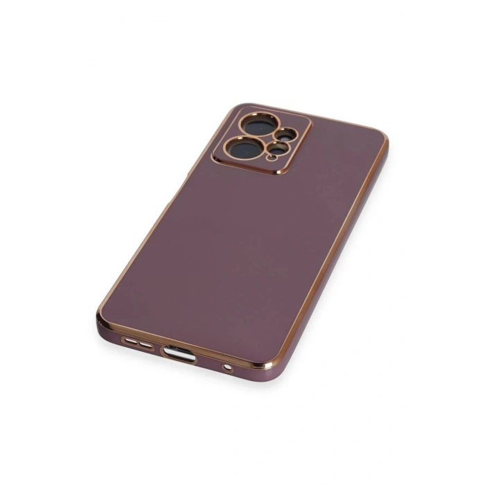 Xiaomi Redmi Note 12 4G Kılıf Volet Silikon - Mor