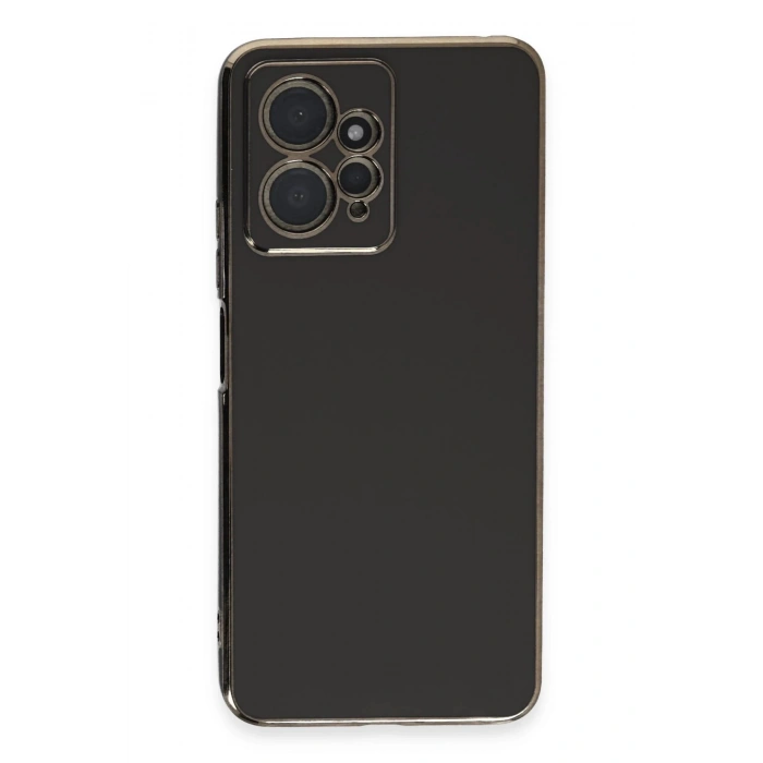 Xiaomi Redmi Note 12 4G Kılıf Volet Silikon - Siyah