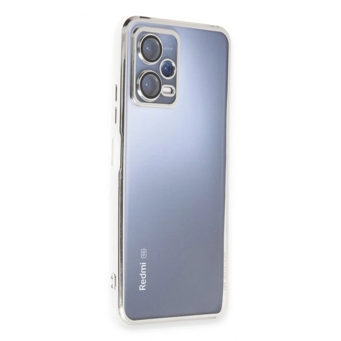 Xiaomi Redmi Note 12 5G Kılıf Lensli Silikon - Gold