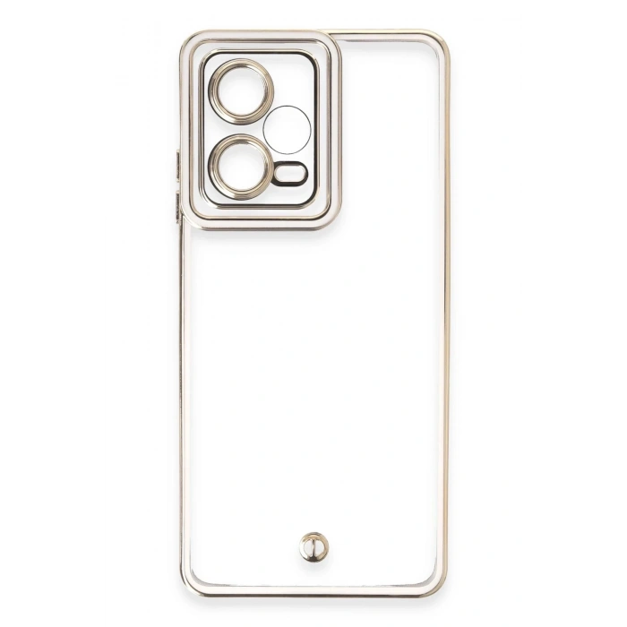 Xiaomi Redmi Note 12 5G Kılıf Liva Lens Silikon - Beyaz