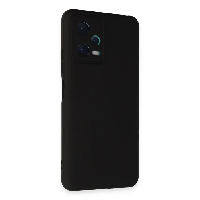 Xiaomi Redmi Note 12 5G Kılıf Nano içi Kadife Silikon - Siyah