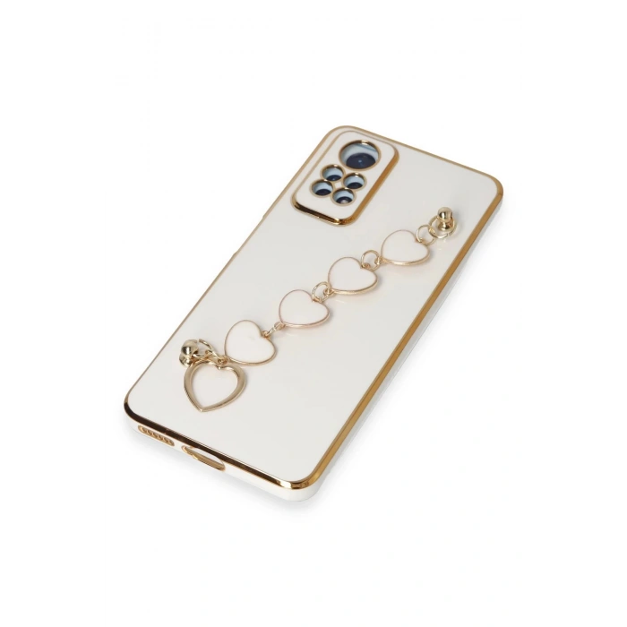 Xiaomi Redmi Note 12 Pro 4G Kılıf Esila Silikon - Beyaz