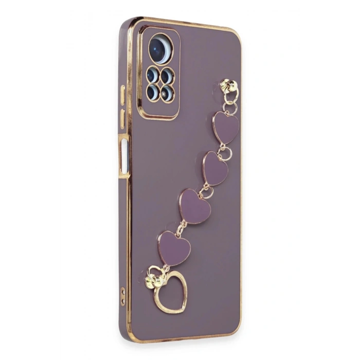 Xiaomi Redmi Note 12 Pro 4G Kılıf Esila Silikon - Mor