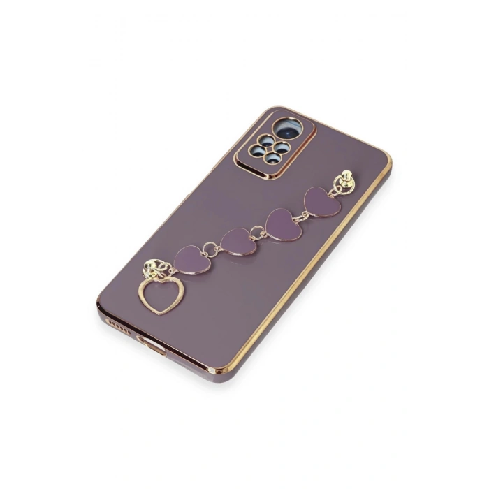 Xiaomi Redmi Note 12 Pro 4G Kılıf Esila Silikon - Mor