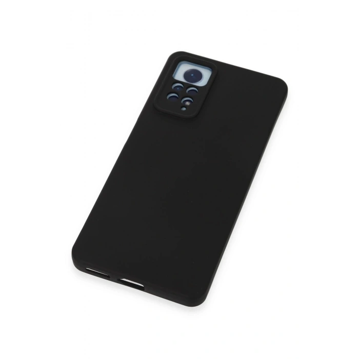 Xiaomi Redmi Note 12 Pro 4G Kılıf Nano içi Kadife Silikon - Siyah