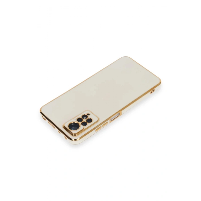 Xiaomi Redmi Note 12 Pro 4G Kılıf Volet Silikon - Beyaz