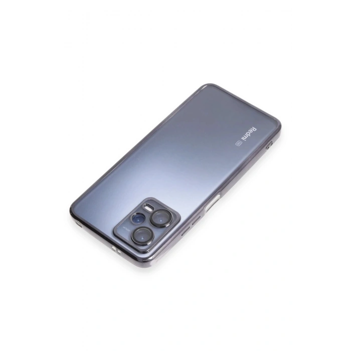 Xiaomi Redmi Note 12 Pro 5G Kılıf Lensli Silikon - Siyah