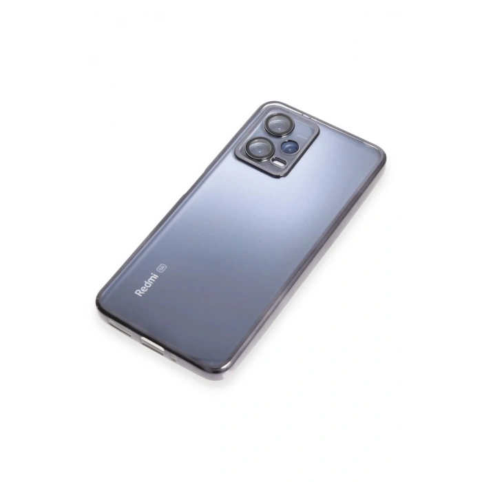 Xiaomi Redmi Note 12 Pro 5G Kılıf Lensli Silikon - Siyah