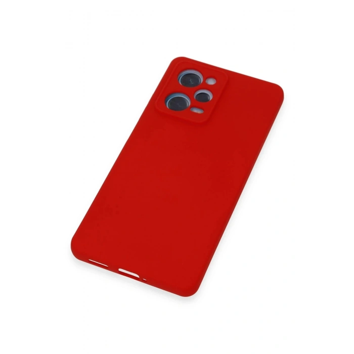 Xiaomi Redmi Note 12 Pro 5G Kılıf Nano içi Kadife Silikon - Kırmızı