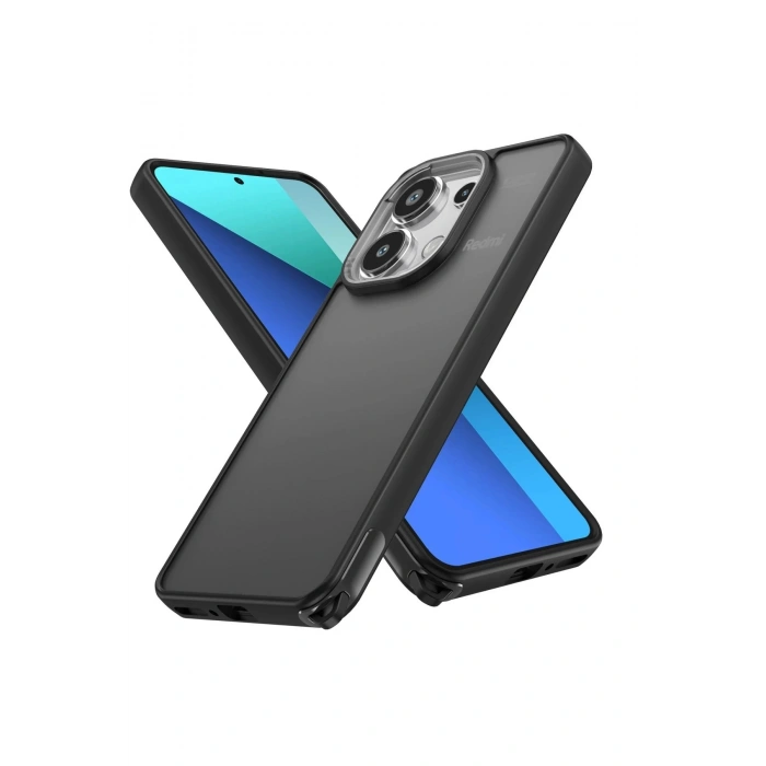Xiaomi Redmi Note 13 4G Kılıf Elegant Kapak - Siyah