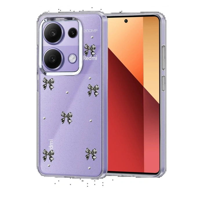 Xiaomi Redmi Note 13 Pro 4G Fiyonk Desenli Kapak - Desen 10