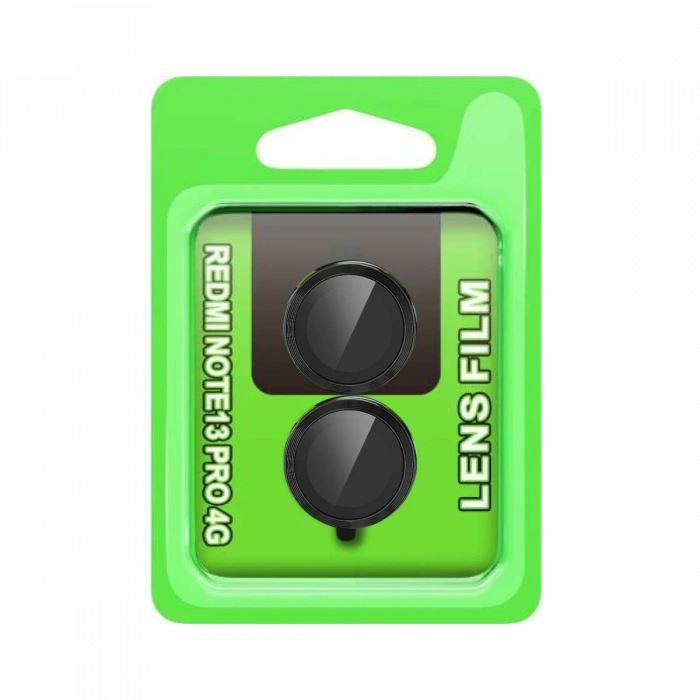 Xiaomi Redmi Note 13 Pro 4G Raze Metal Kamera Lens - Siyah