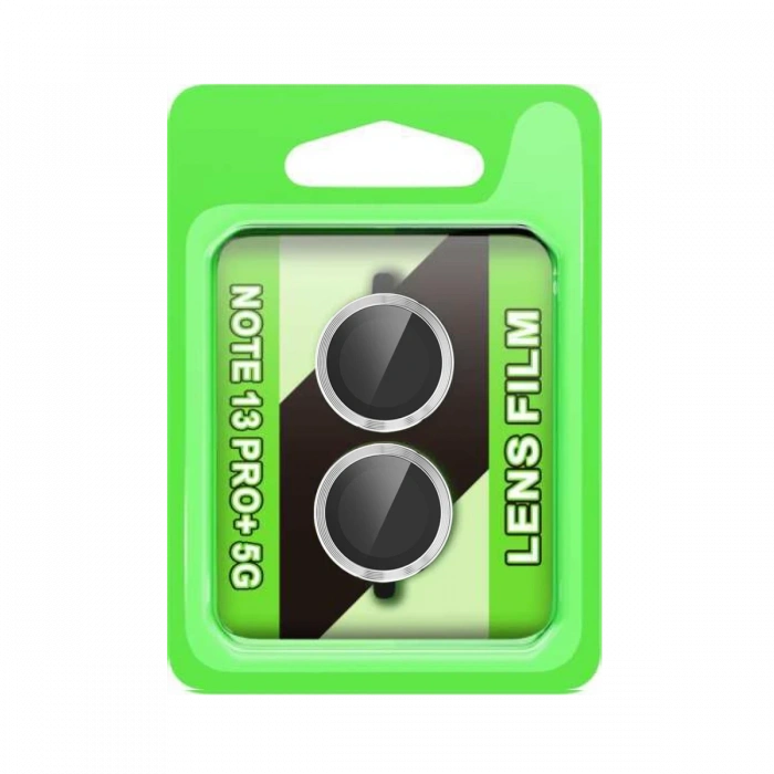 Xiaomi Redmi Note 13 Pro Plus Raze Metal Kamera Lens - Gümüş