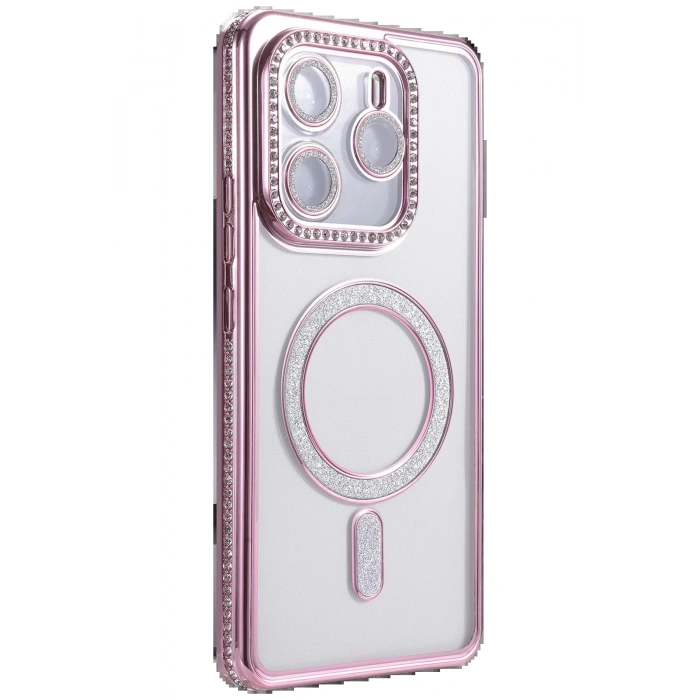 Xiaomi Redmi Note 14 4G Joke Simli Magneticsafe Kılıf - Pembe