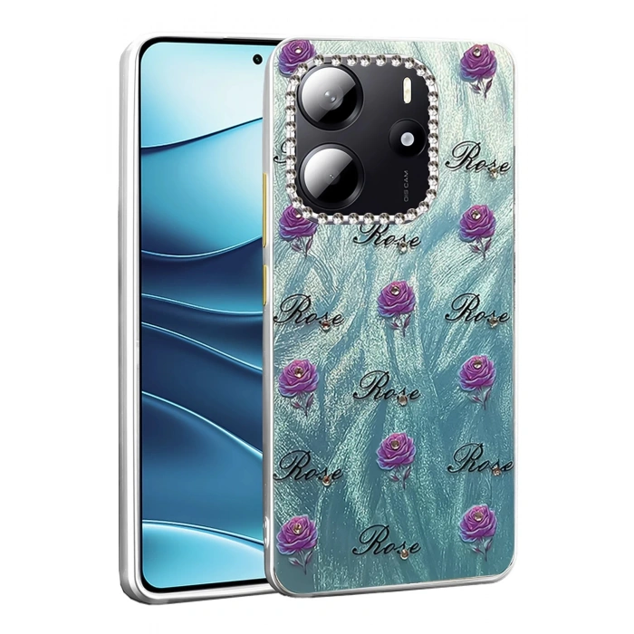 Xiaomi Redmi Note 14 4G Kılıf Blade Aynalı Desenli Kapak - Desen 9