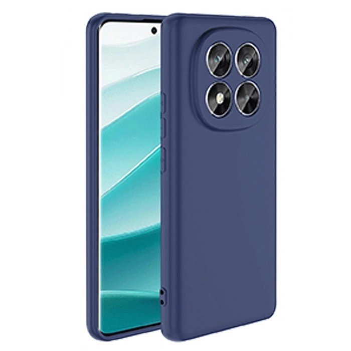 Xiaomi Redmi Note 14 Pro 4G Kılıf First Silikon - Lacivert