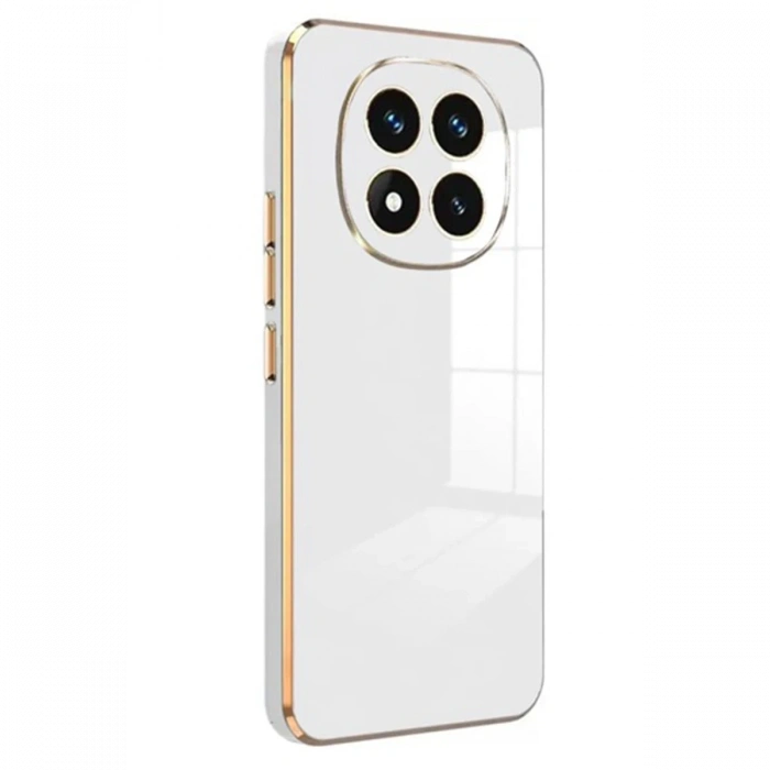 Xiaomi Redmi Note 14 Pro 4G Kılıf Volet Silikon - Beyaz