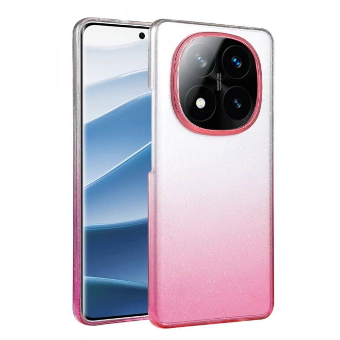 Xiaomi Redmi Note 14 Pro 5G Glossy Kapak - Pembe