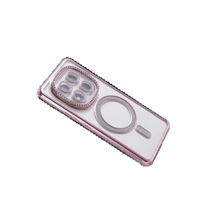 Xiaomi Redmi Note 14 Pro 5G Joke Simli Magneticsafe Kılıf - Pembe