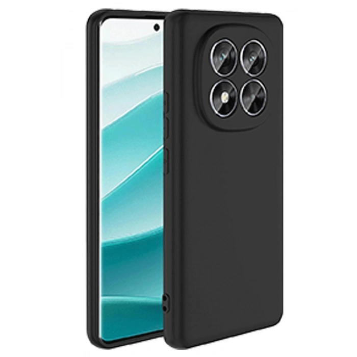 Xiaomi Redmi Note 14 Pro 5G Kılıf First Silikon - Siyah