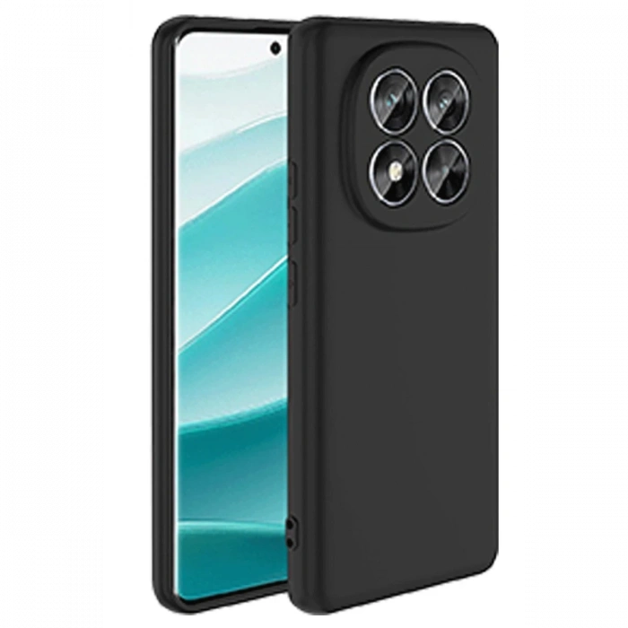 Xiaomi Redmi Note 14 Pro 5G Kılıf First Silikon - Siyah