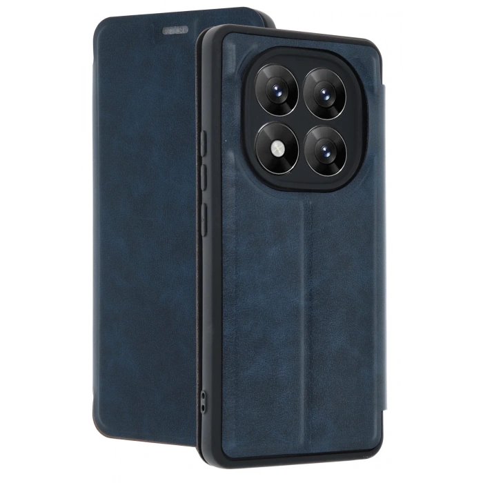 Xiaomi Redmi Note 14 Pro 5G Kılıf Flip Cover - Lacivert