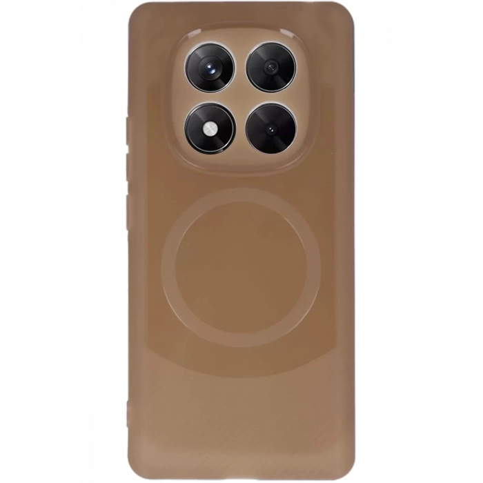 Xiaomi Redmi Note 14 Pro 5G Kılıf Maya Karbon Kapak - Kahverengi