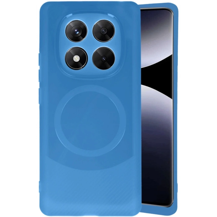 Xiaomi Redmi Note 14 Pro 5G Kılıf Maya Karbon Kapak - Lacivert